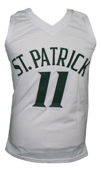 Kyrie Irving Jersey #11 St.Patrick High School Basketball White by My store basketball