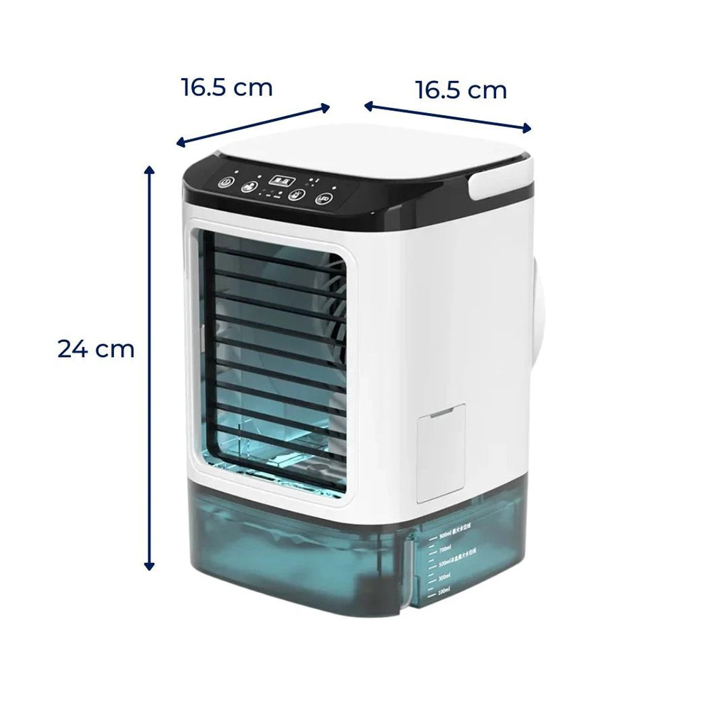 Quiet 12W Cooling Fan – 900ml Tank – Energy Saving – Bedroom Desk Use – Fast Cooling – Sleep Comfort Bowlift by Bowlift