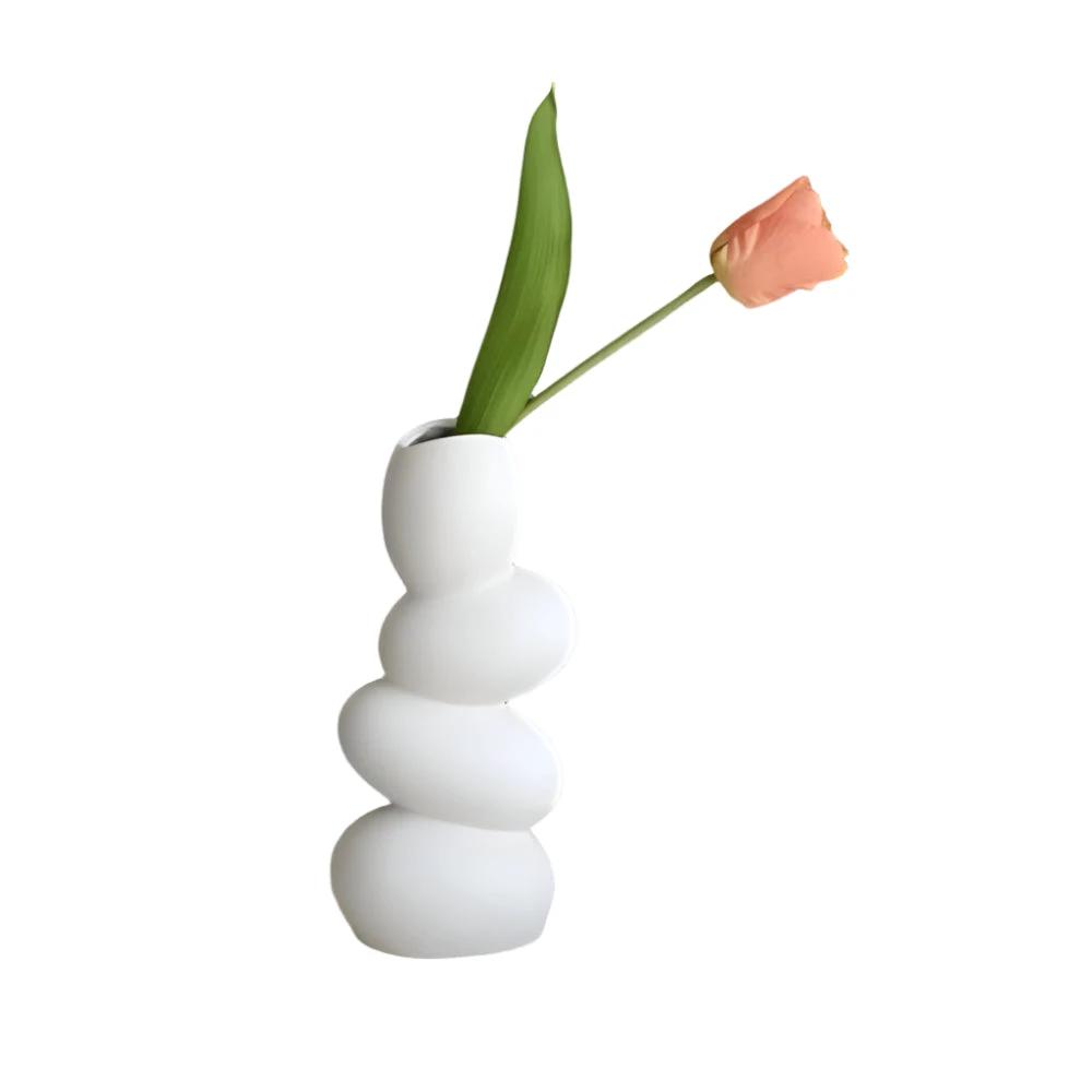 Large Egg-Shaped Modern Centerpiece Decoration Bowlift by Bowlift