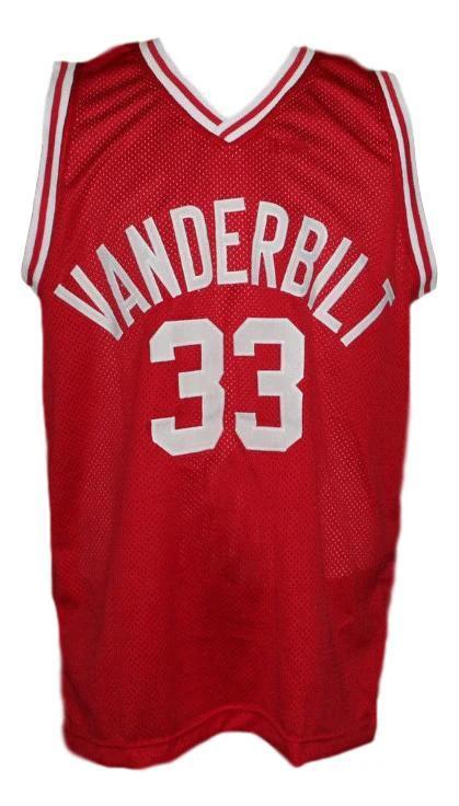 Eddie Winslow Jersey #33 Vanderbilt Family Matters Basketball Red by My store basketball