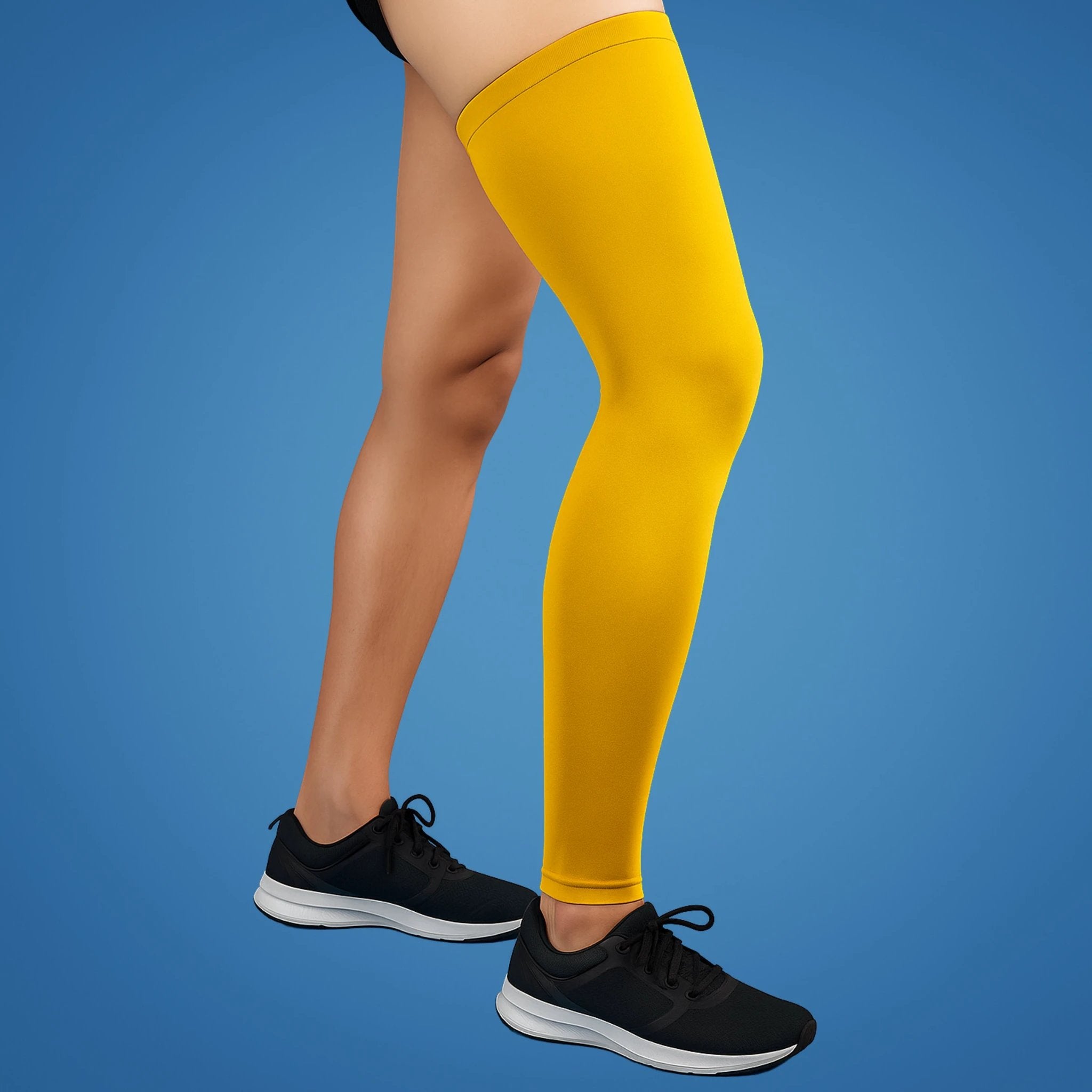 FlexiRelief | Full Leg Compression Sleeve – Knee Support – Graduated Pressure – Pain Relief – Recovery – Swelling Reduction Bowlift by Bowlift