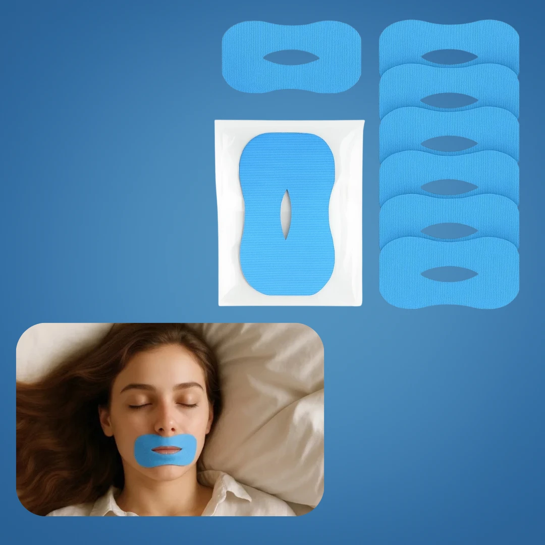 Snoring Mouth Tape – Snoring Reduction – Hypoallergenic & Breathable – Improve Sleep Quality & Prevent Dry Mouth Bowlift by Bowlift