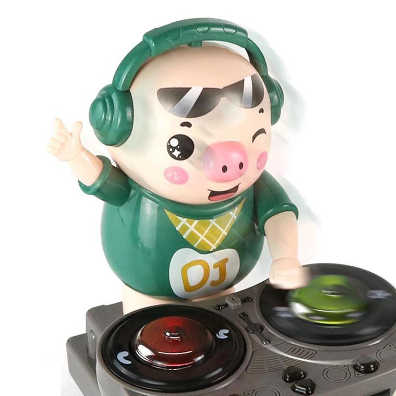 Musical dancing pig toy by Bowlift