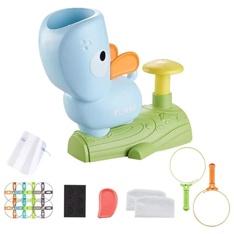 Toy flying ring catapult by Bowlift