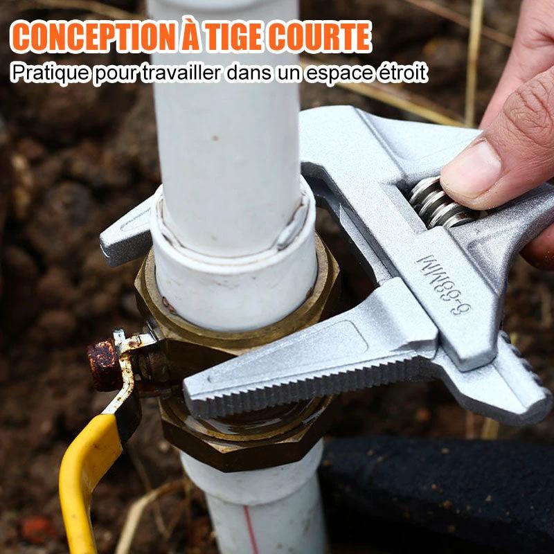 Multifunctional Plumber's Wrench Repair Tool by Bowlift