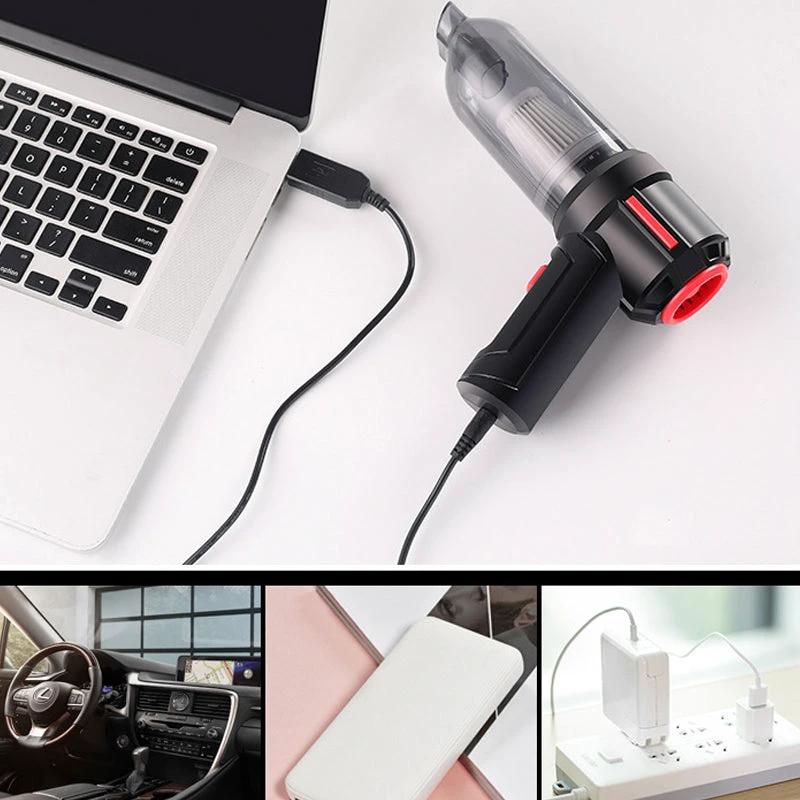 Cordless Rechargeable Multifunctional Handheld Vacuum Cleaner for Cars and Households by BowLift
