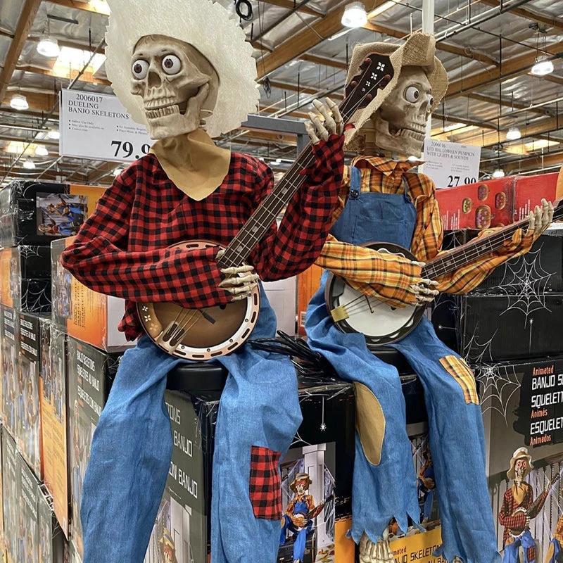 Animated Duel Banjo Skeletons S DrôLes by Bowlift