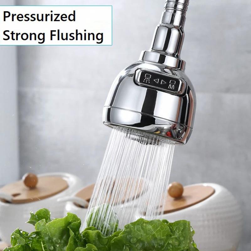 Pressure Boost 360° Rotate Kitchen Tap by BowLift