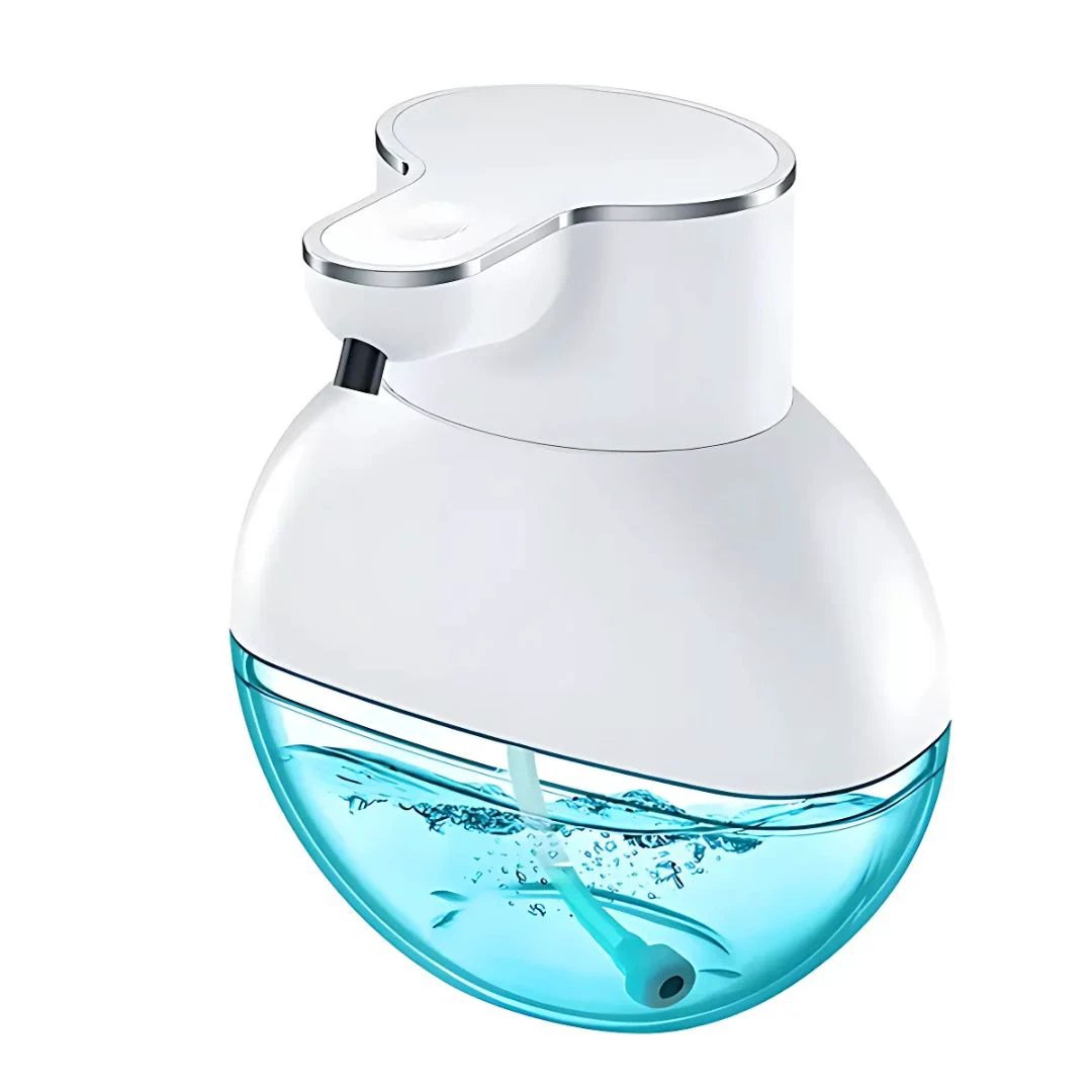 PureFoam | Touchless Foam Soap Dispenser – Infrared Sensor – IPX5 Waterproof – USB Rechargeable Hygiene Bowlift by Bowlift