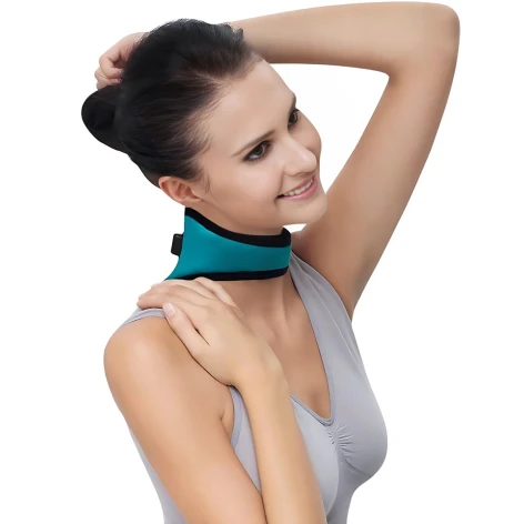 Heated Electric Neck Brace for Pain Relief Bowlift by Bowlift