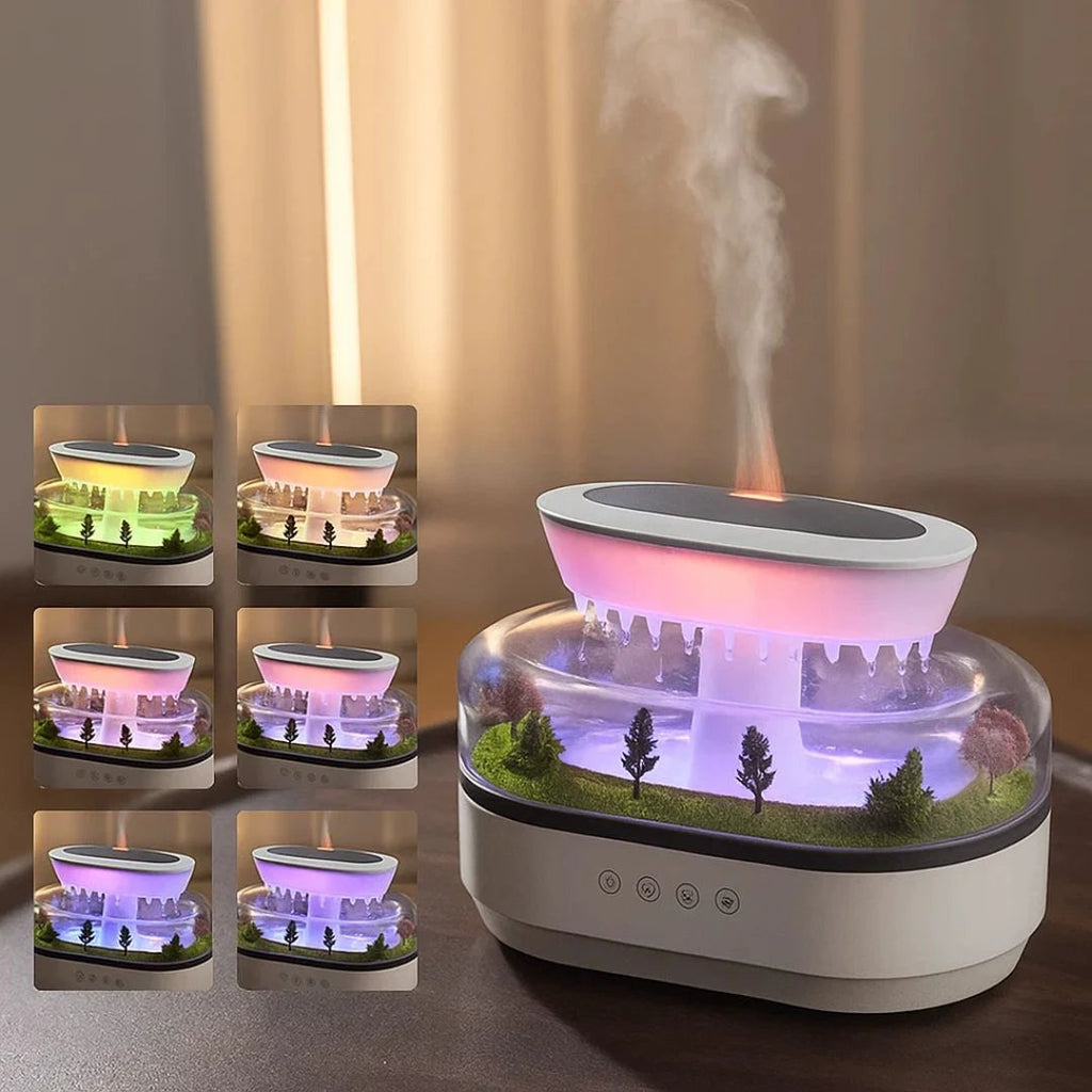 Dry-Air Relief – Quiet LED Night Light – Soothe Skin & Breathing – Calm Relaxing Sleep for Home & Bedroom Bowlift by Bowlift