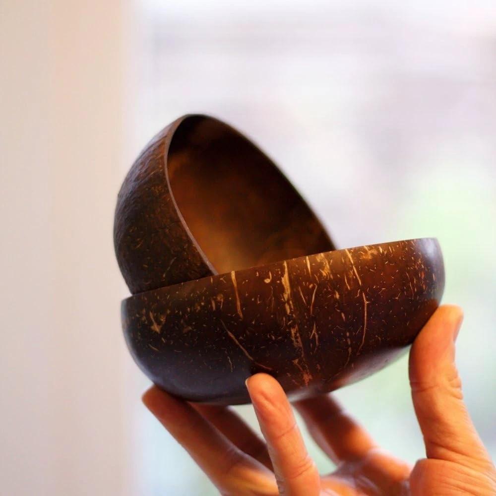 Handcrafted Coconut Bowls by Casa & Beyond