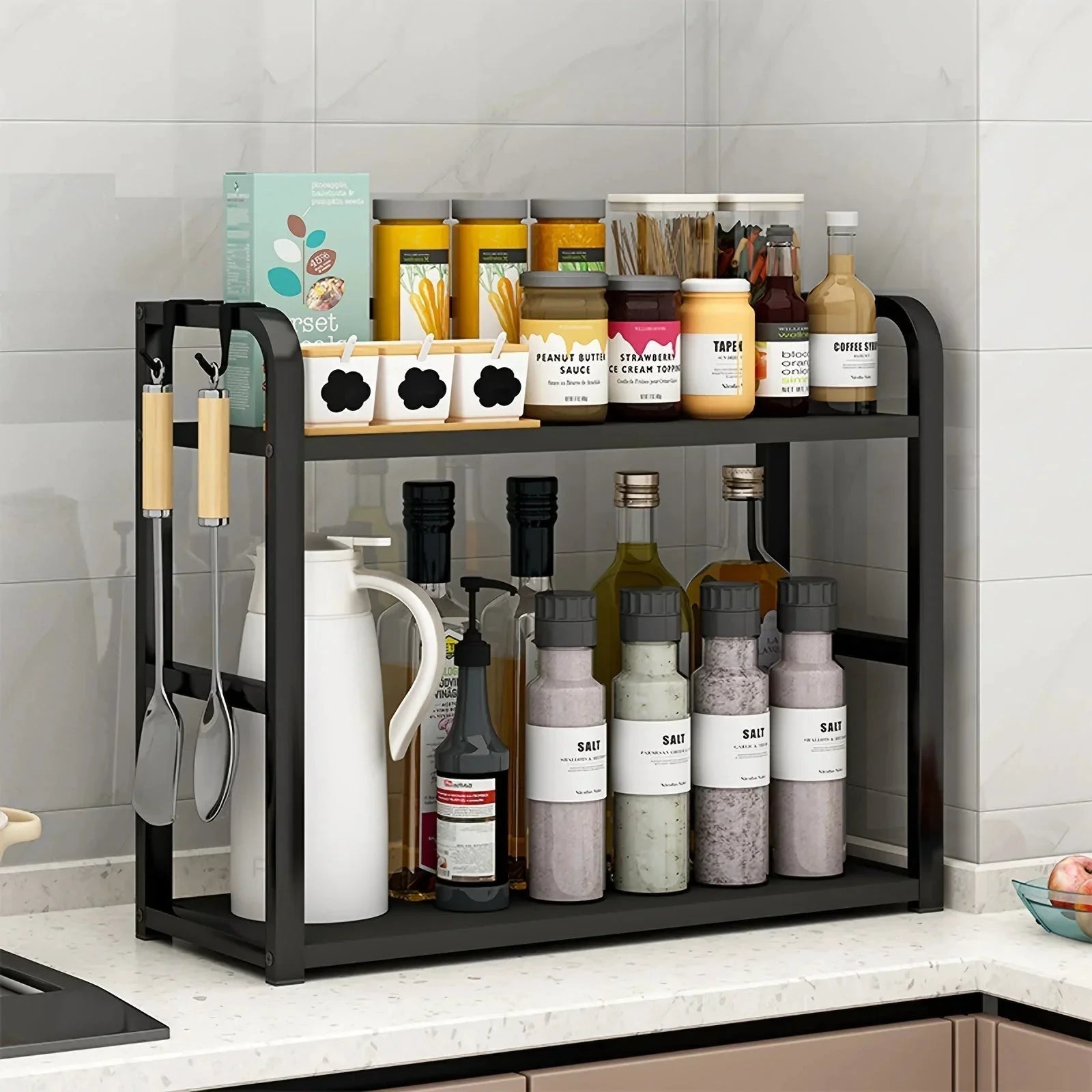 Stainless Steel Kitchen Shelf by BowLift