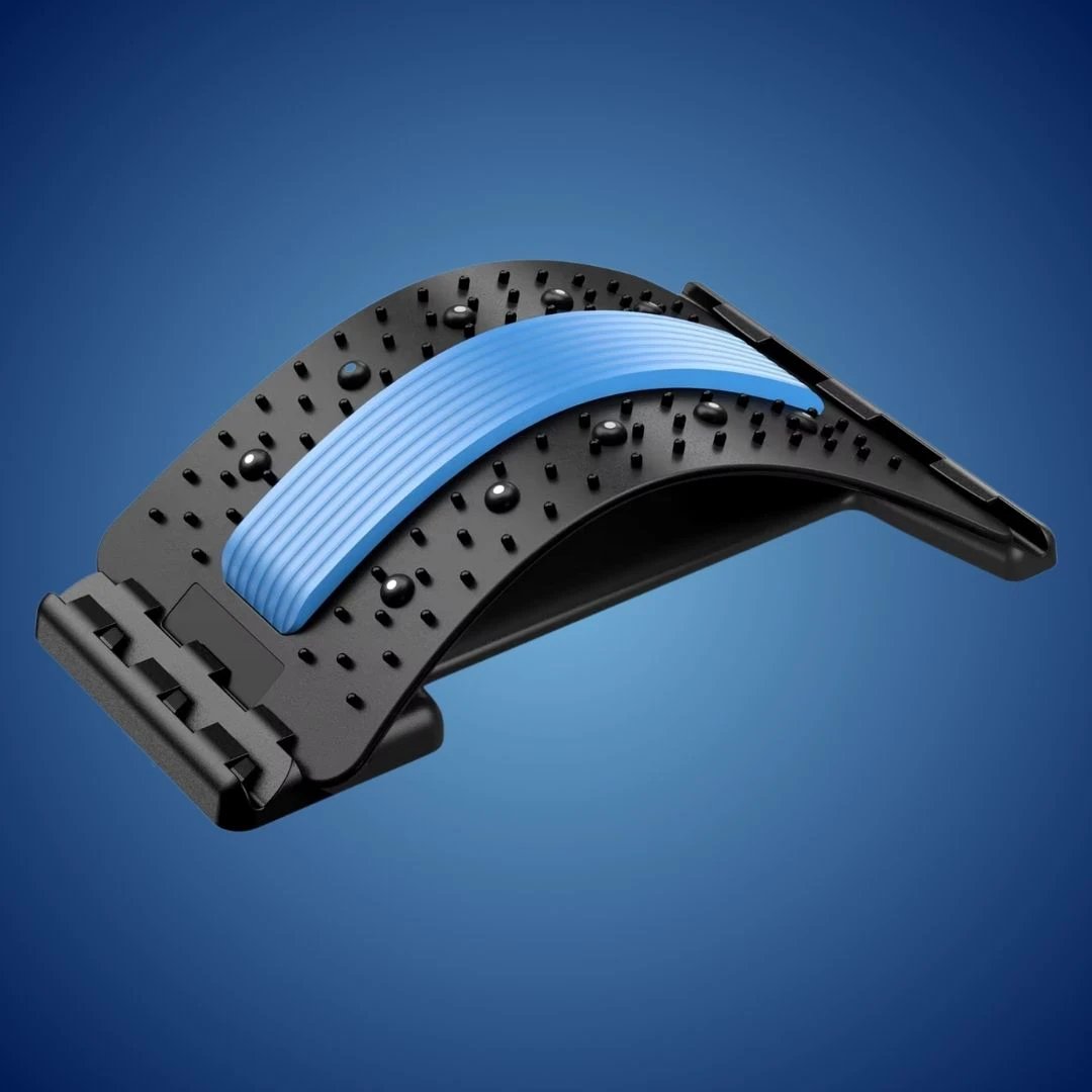 SpineRelief Orthopedic Back Stretcher | Posture Correction and Pain Relief – Sciatica - Herniated Disc - Chronic Back Pain Support Bowlift by Bowlift