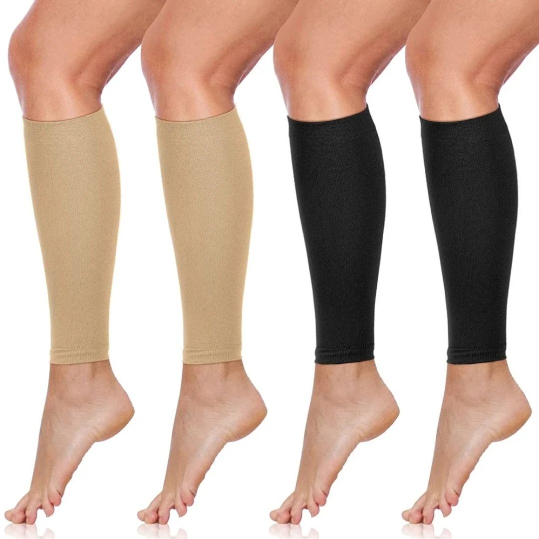 ComfortFlow Support Socks | Soft Highly Elastic Calf Compression - for Muscle Recovery and Circulation Enhancement Bowlift by Bowlift