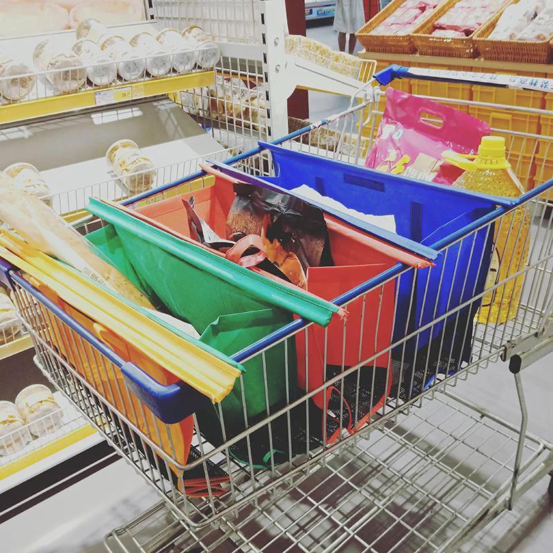 ShopEz - Shopping Cart Grocery Bags by Bowlift