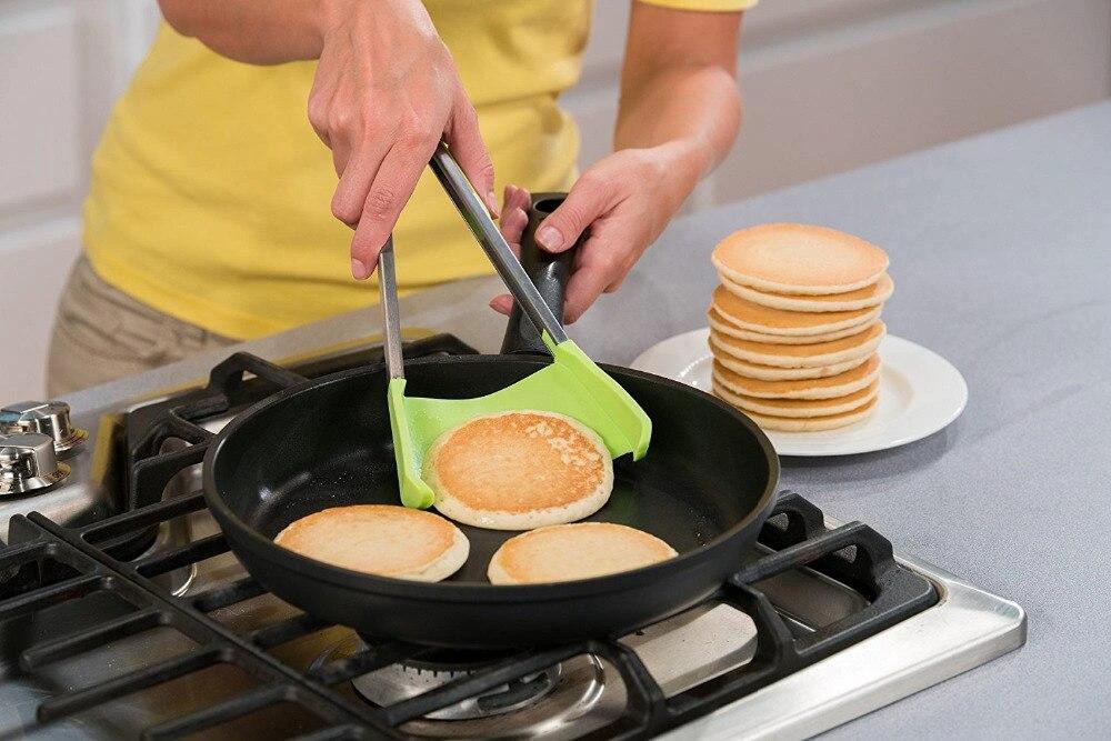Spato - 2 in 1 Non-Stick Spatula-Tongs by Bowlift