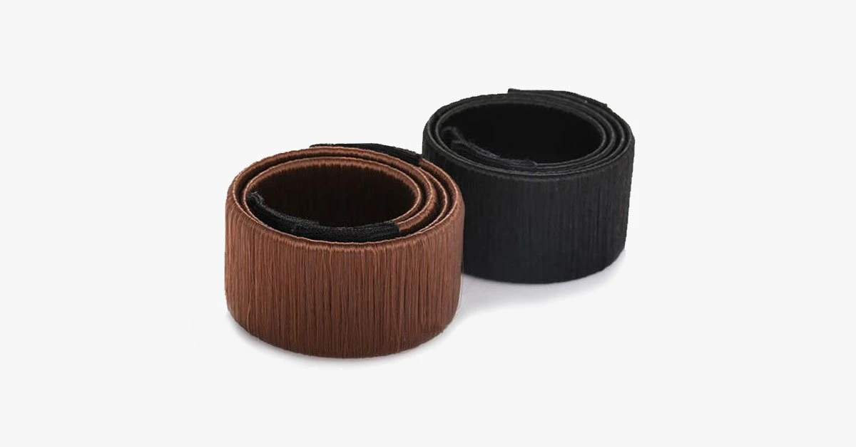 Hair Bun Wrap – Making a bun with your hair has never been easier! by BowLift