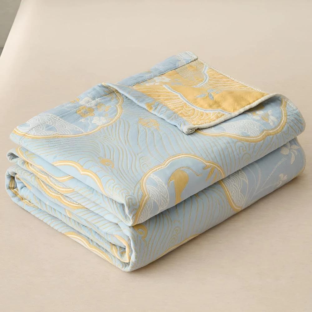 Reversible Coastal Dreams Blanket by Casa & Beyond