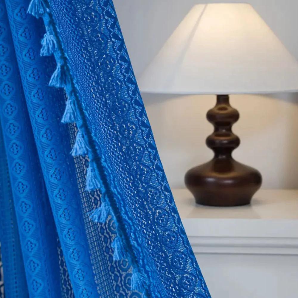 Lumine Crochet Tassel Curtain by Casa & Beyond