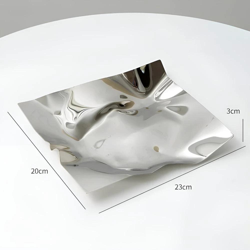 Gleaming Accent Tray by Casa & Beyond