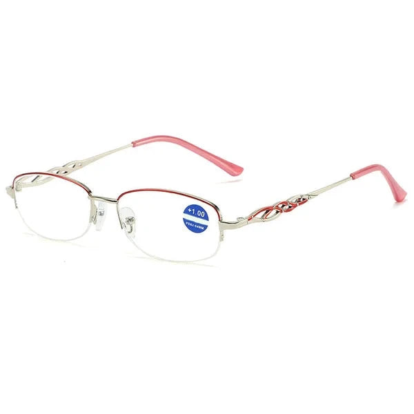 2024 new high hardness anti-blue light sapphire reading glasses dual focus intelligent reading glasses by BowLift