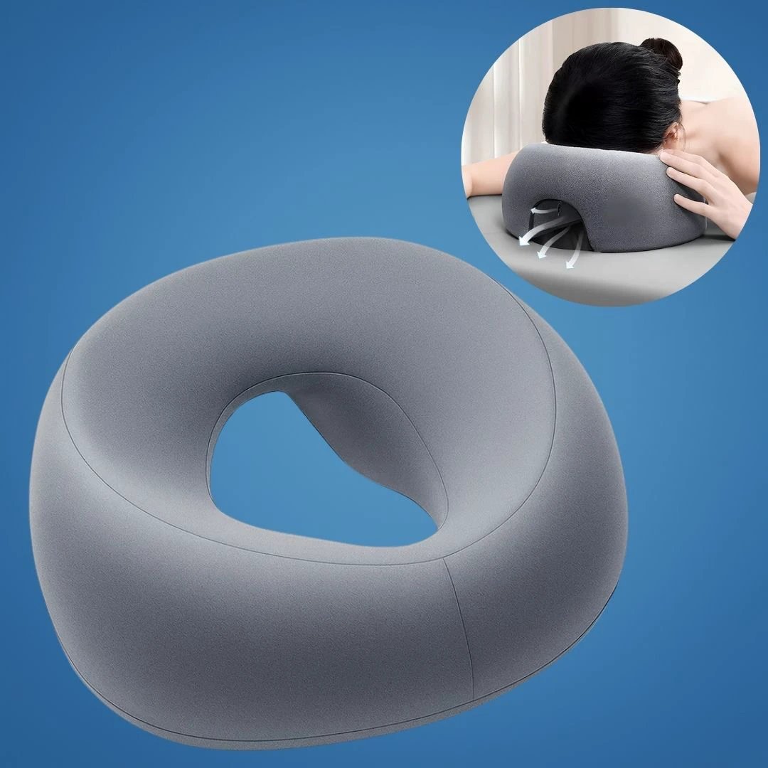 FaceEase | Face‑Down Pillow – Pressure Relief Support – Contoured Memory Foam – Ideal for Massage Beauty & Stomach Sleeping Bowlift by Bowlift