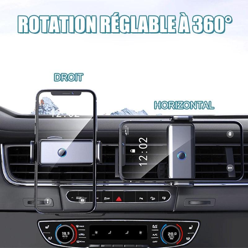 Adaptive phone holder with 360-degree rotation by Bowlift