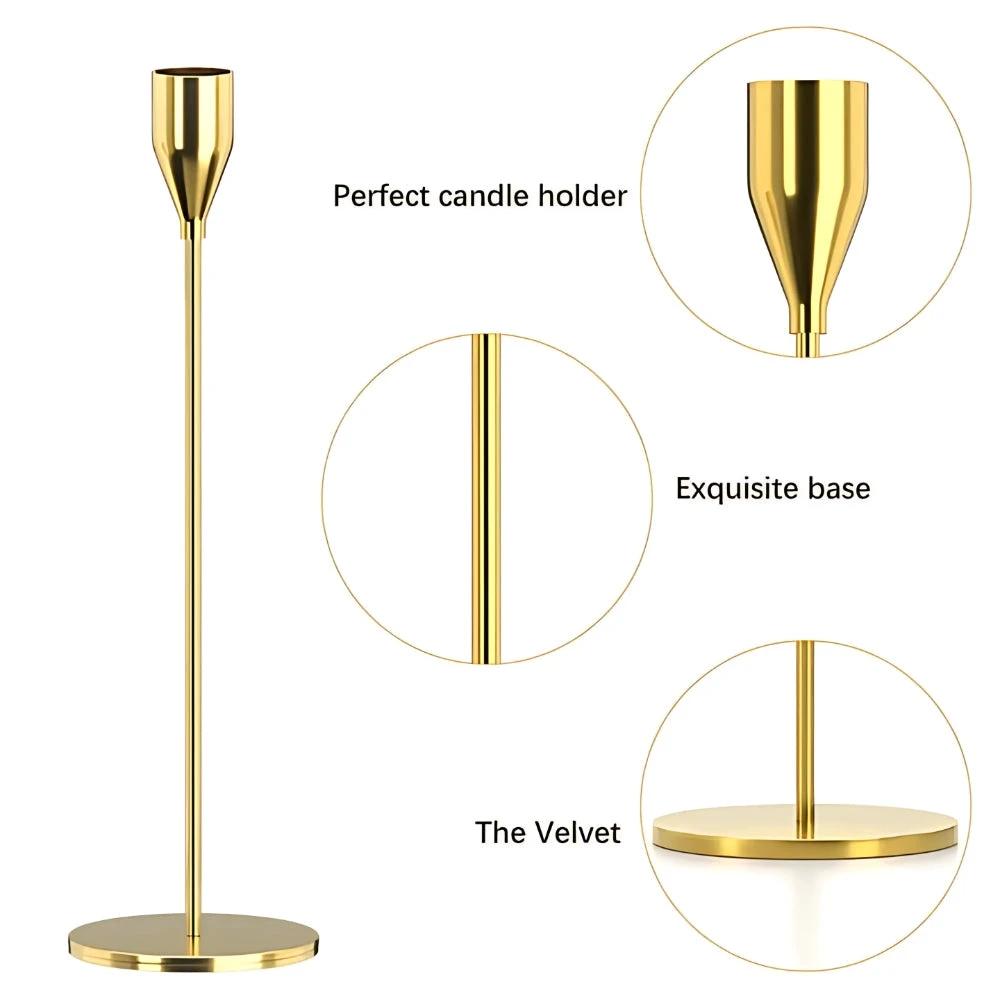 Tall & Chic Trio Candle Holder Set by Casa & Beyond