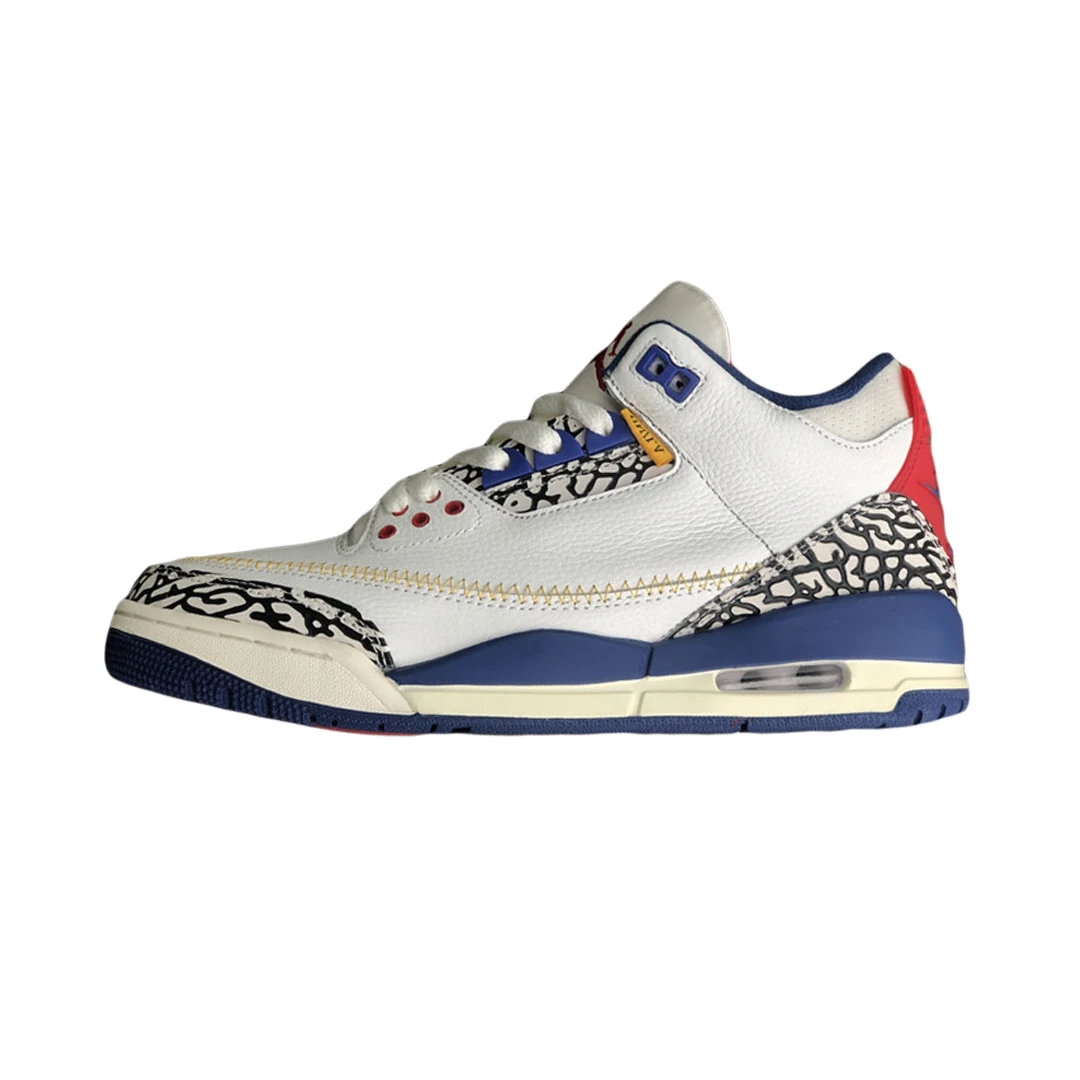 Air Jordan 3 Retro White Blue by Air Jordan