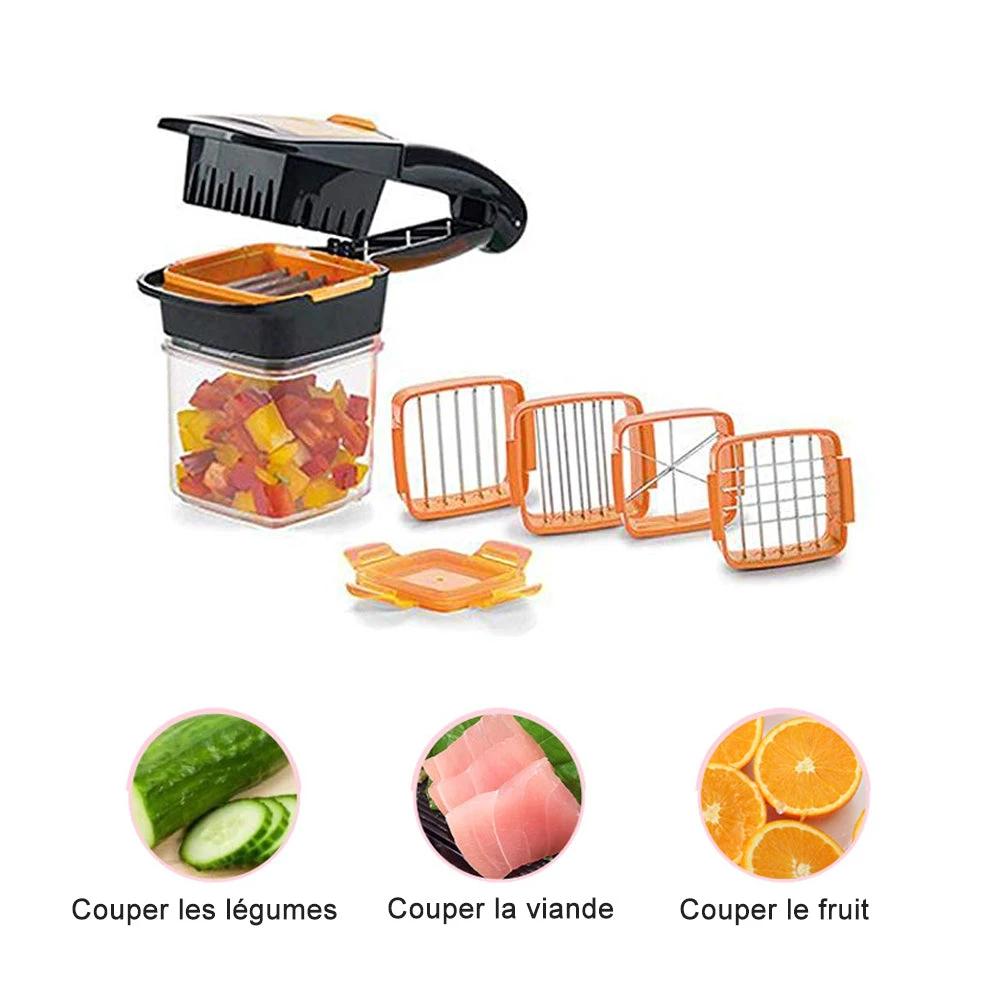 Multifunctional fruit and vegetable slicer by Bowlift