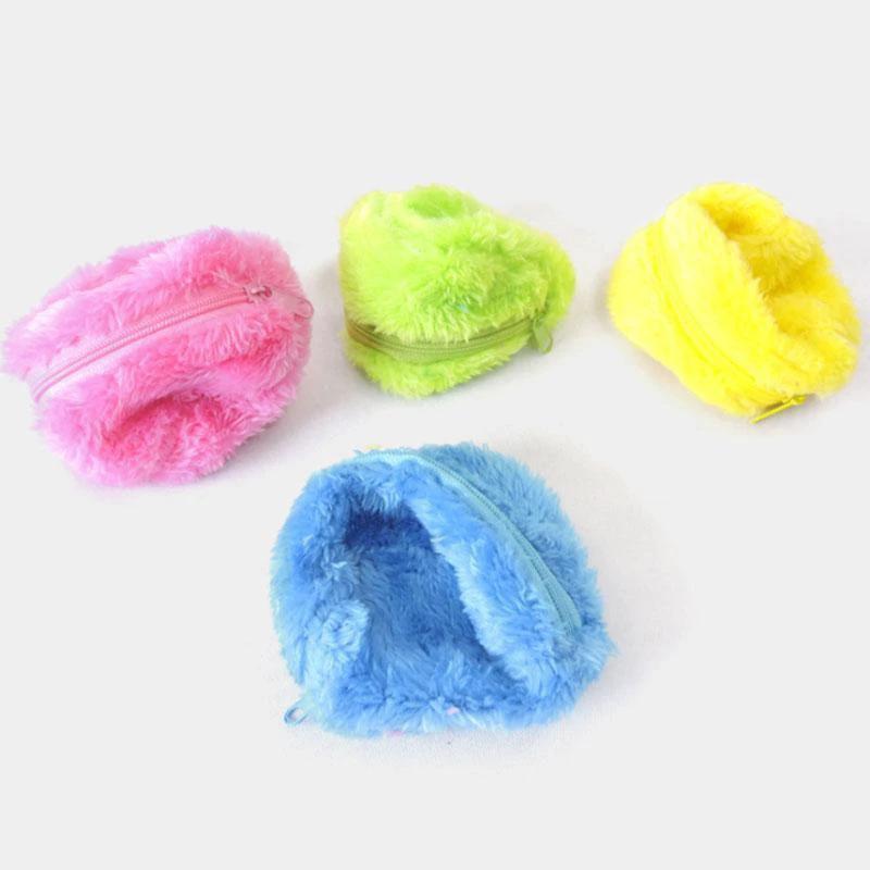 Electric ball toy for pets with plush cover by Bowlift
