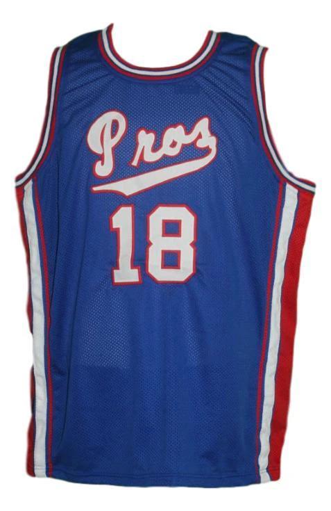 Killa Smuv Jersey #18 Pros Basketball Sewn Blue by My store basketball