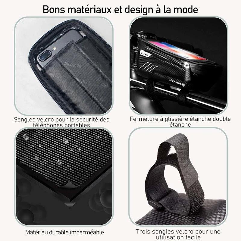 Waterproof bike bag by Bowlift