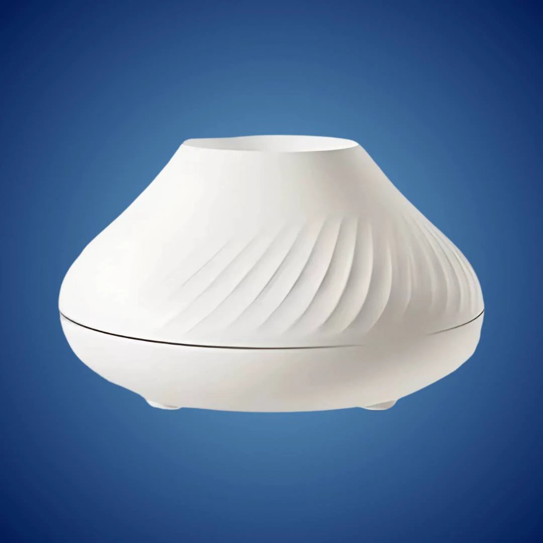 FlameGlow Air Humidifier Aromatherapy Diffuser | Adds Moisture - Relieves Dry Air - Helps to Relax - Quiet Diffuser for Home or Office Bowlift by Bowlift