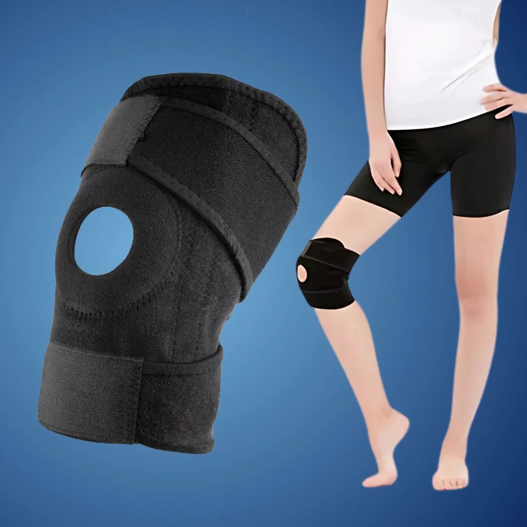 ProFlex Knee Support with Adjustable Compression | for Pain Relief - Injury Recovery - Arthritis and Sports Stability Bowlift by Bowlift