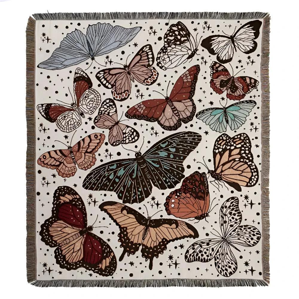 Butterfly Garden Blanket by Casa & Beyond
