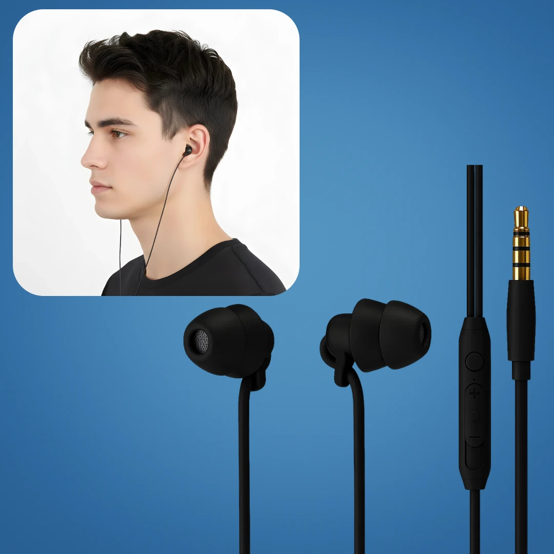 Noise-Cancelling – Ergonomic Silicone – For Side Sleepers – Blocks Snoring & Traffic – All-Night Comfort Bowlift by Bowlift