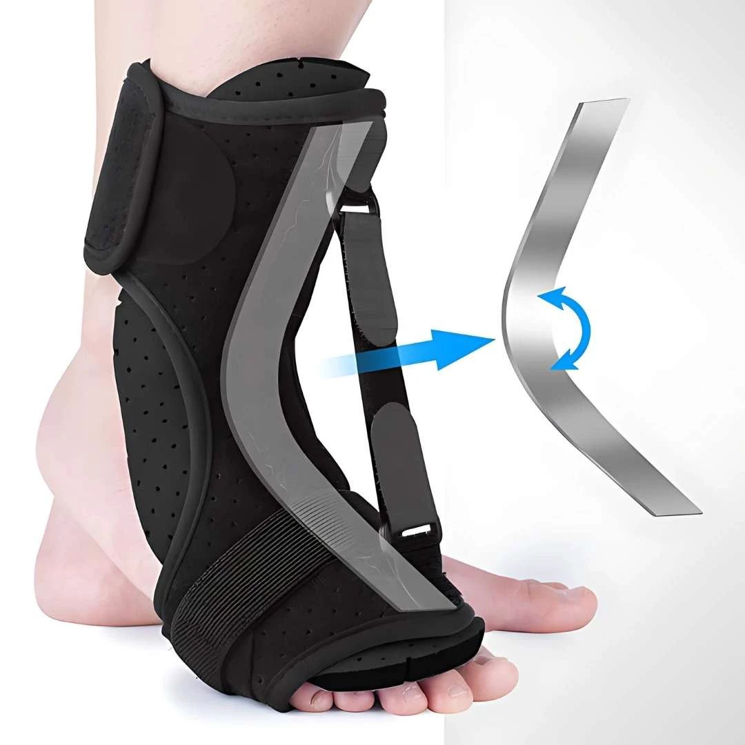 MobilityBoost Adjustable Drop Foot Brace for Ankle-Foot Orthosis | Improved Stability - Comfort Custom Fit for Independence Bowlift by Bowlift