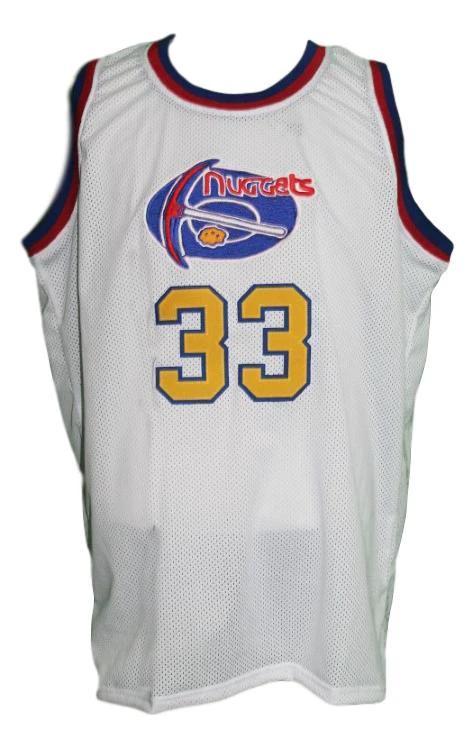 David Thompson Jersey #33 Denver Aba Retro Basketball New Sewn White by My store basketball