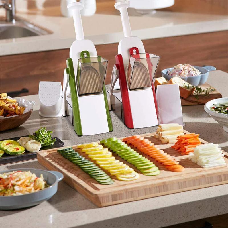 Adjustable Safety Vegetable Cutter by Bowlift