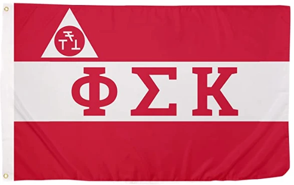Phi Sigma Kappa Chapter Fraternity Flag -3 x 5 ft Phi Sig Banner-100% polyester-2 Metal Grommets by flagsshop