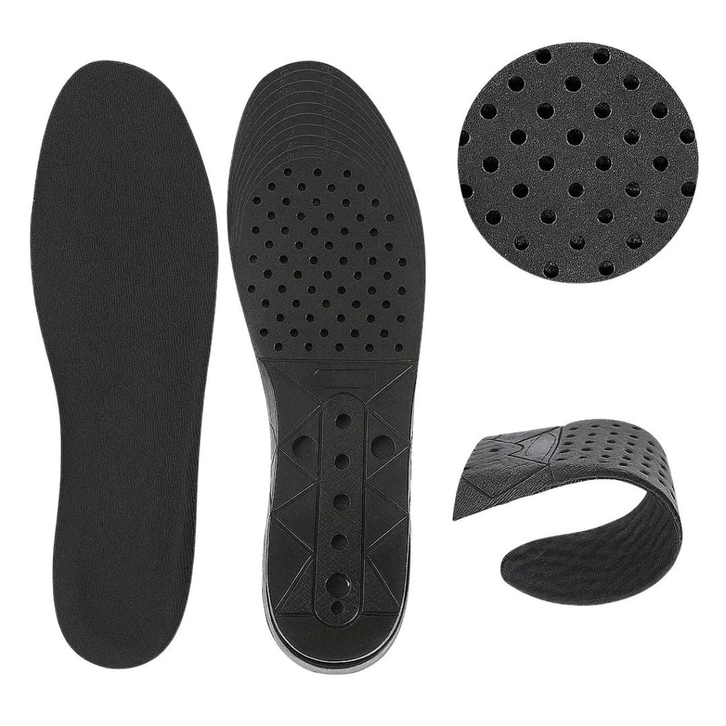 Heelsure | Heel Lift Insoles – Adjustable Height Boost – Breathable Cushioned Gel – Discreet Comfort for Work, Sport or Daily Wear Bowlift by Bowlift