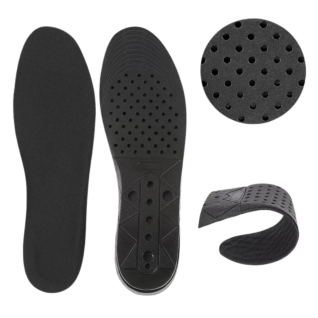 Heelsure | Heel Lift Insoles – Adjustable Height Boost – Breathable Cushioned Gel – Discreet Comfort for Work, Sport or Daily Wear Bowlift by Bowlift