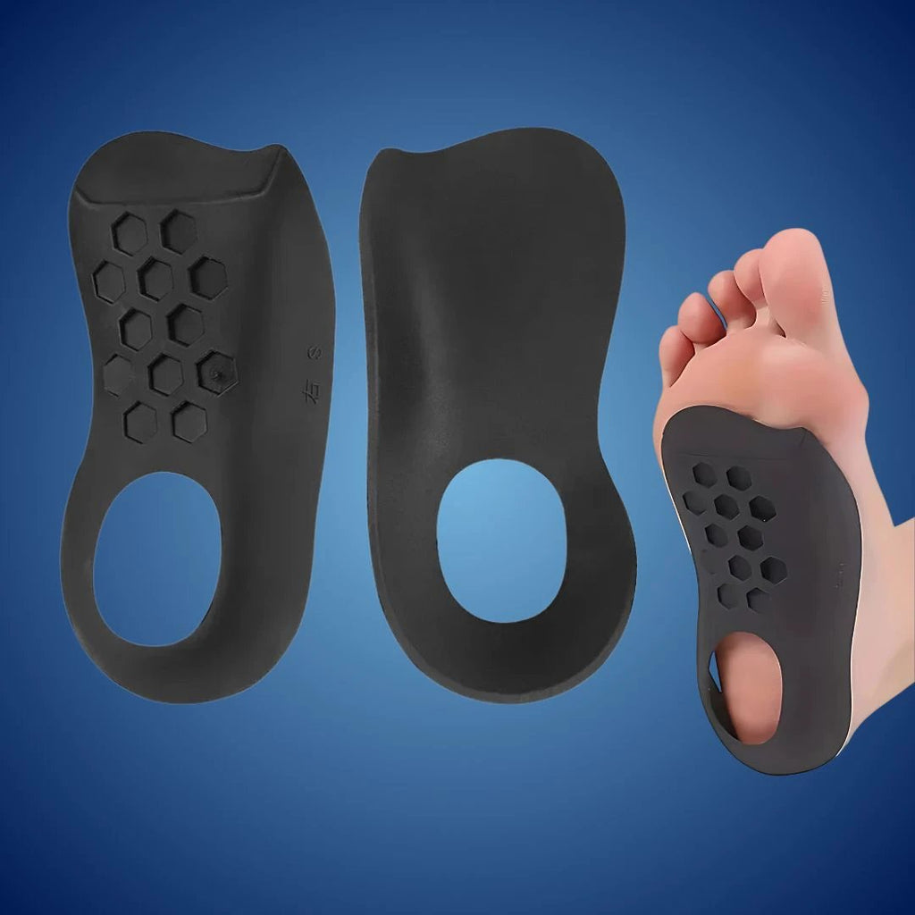 ArchEase Shoe Inserts for Flat Feet | Shoe Insole for Plantar Fasciitis - Foot Arch Support Insole - Foot Cushioning Bowlift by Bowlift