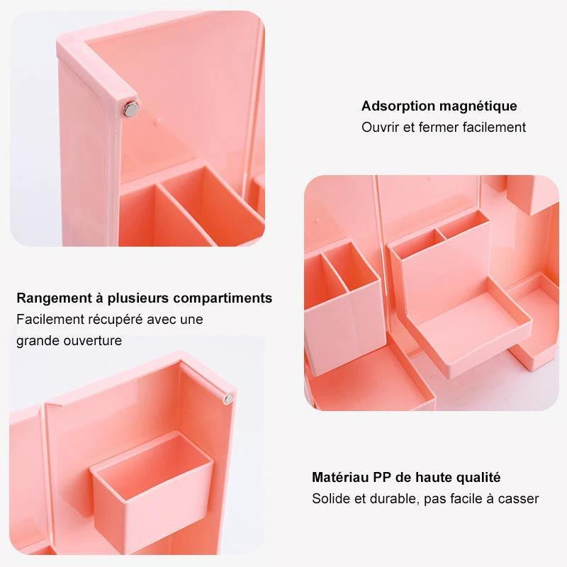 Foldable Magnetic Stationery Box by Bowlift