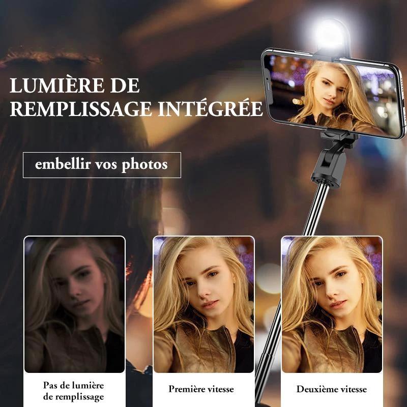 Tripod for selfie stick with Bluetooth remote control by Bowlift