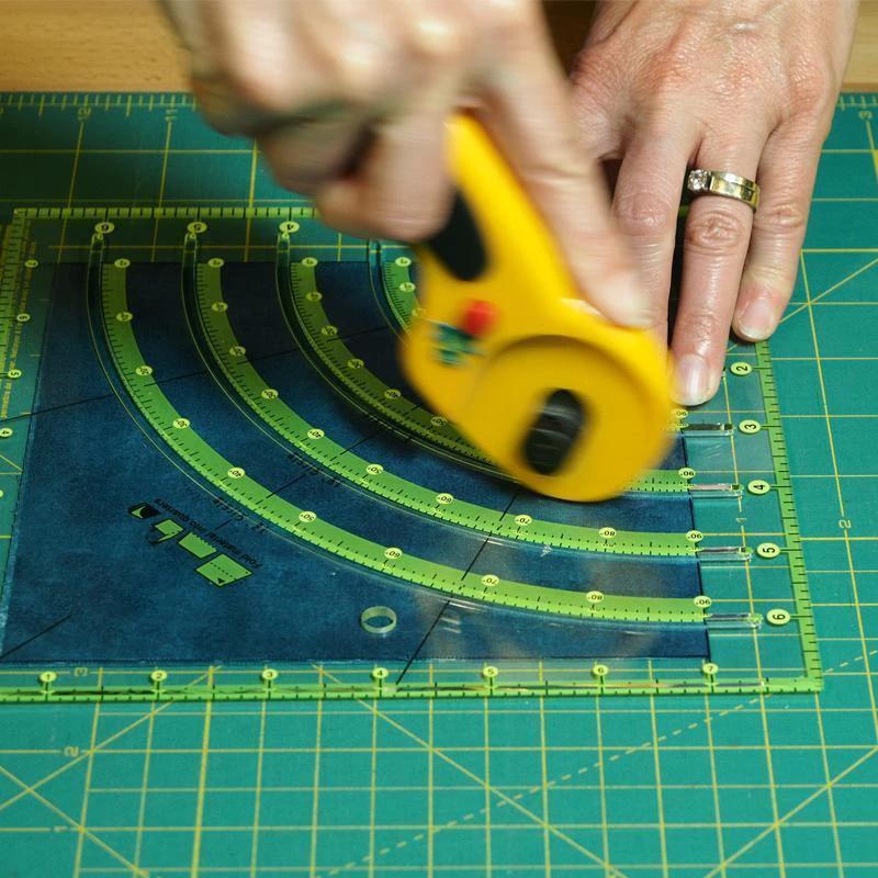 Cutting gauge for arch and fan patterns by Bowlift