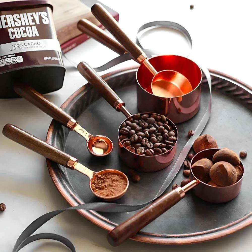Gleam Copper Measuring Set by Casa & Beyond