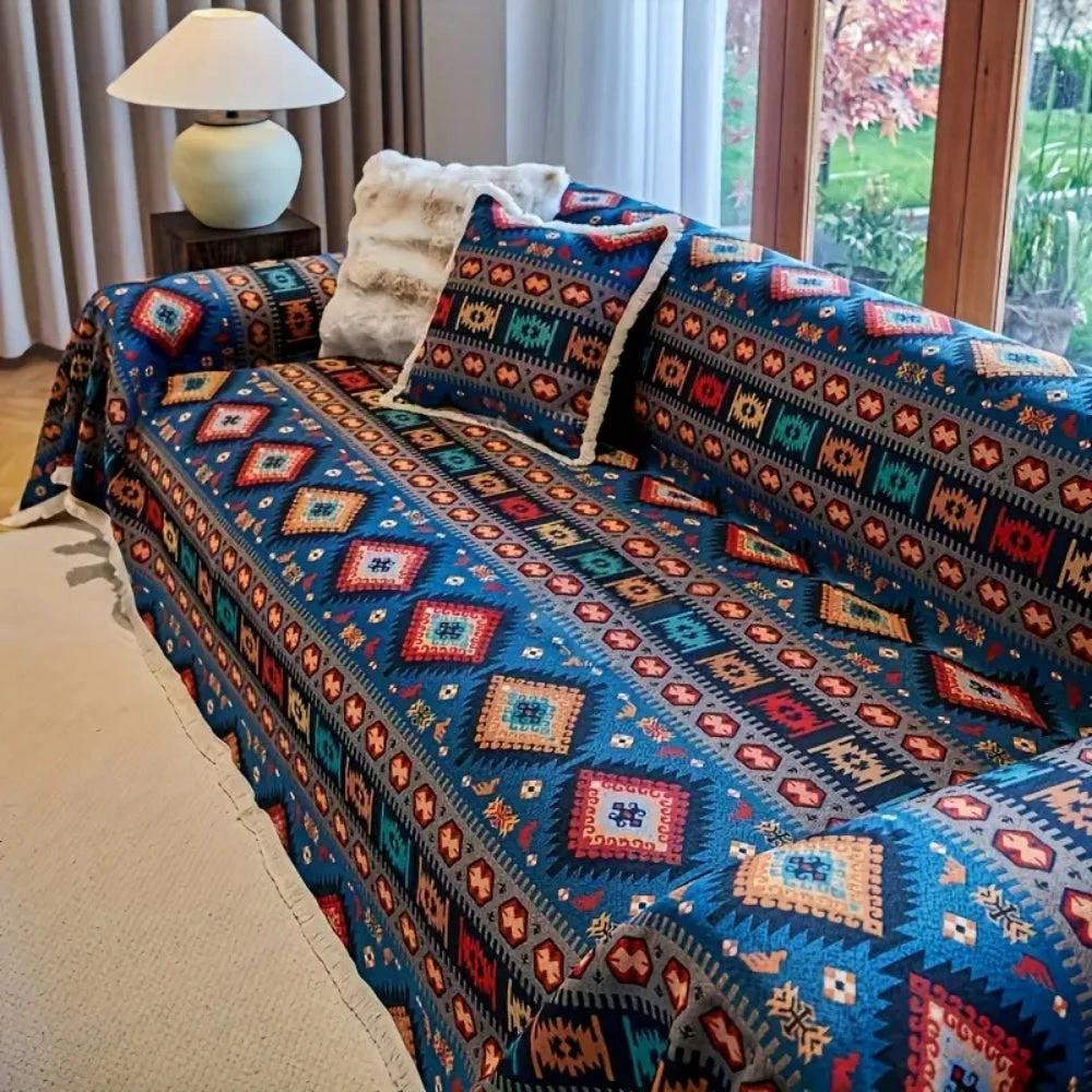 Nomad Dream Boho Sofa Cover by Casa & Beyond
